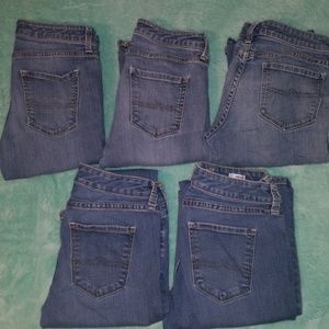 FIVE pairs of Arizona Jeans!